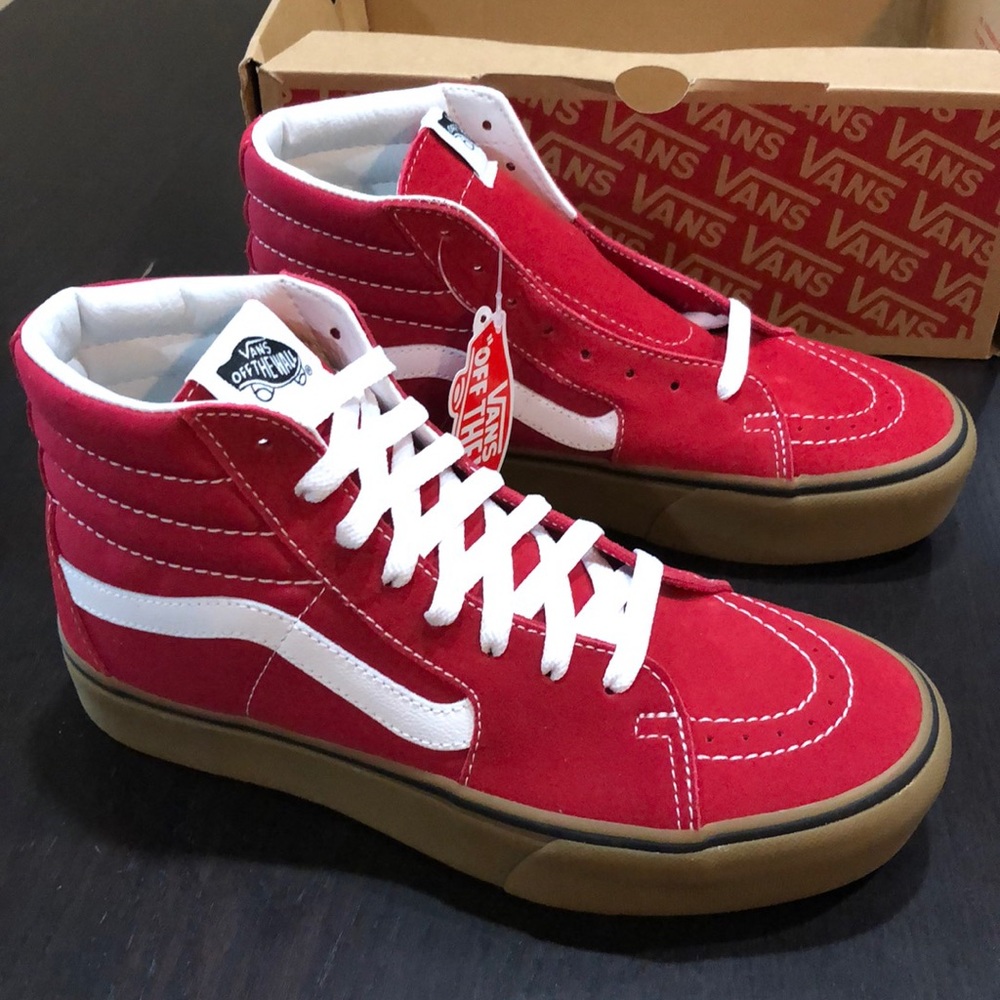 Vans Sk8-hi Platform 2 Gum Scooter - Picture 3 of 7